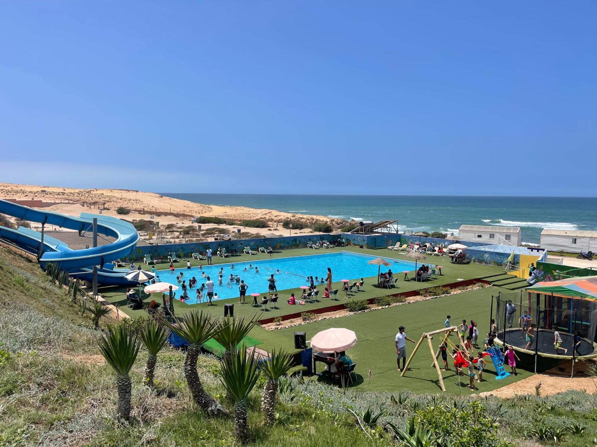 Camping Wassay Beach Sidi Ouassay Exteriör bild