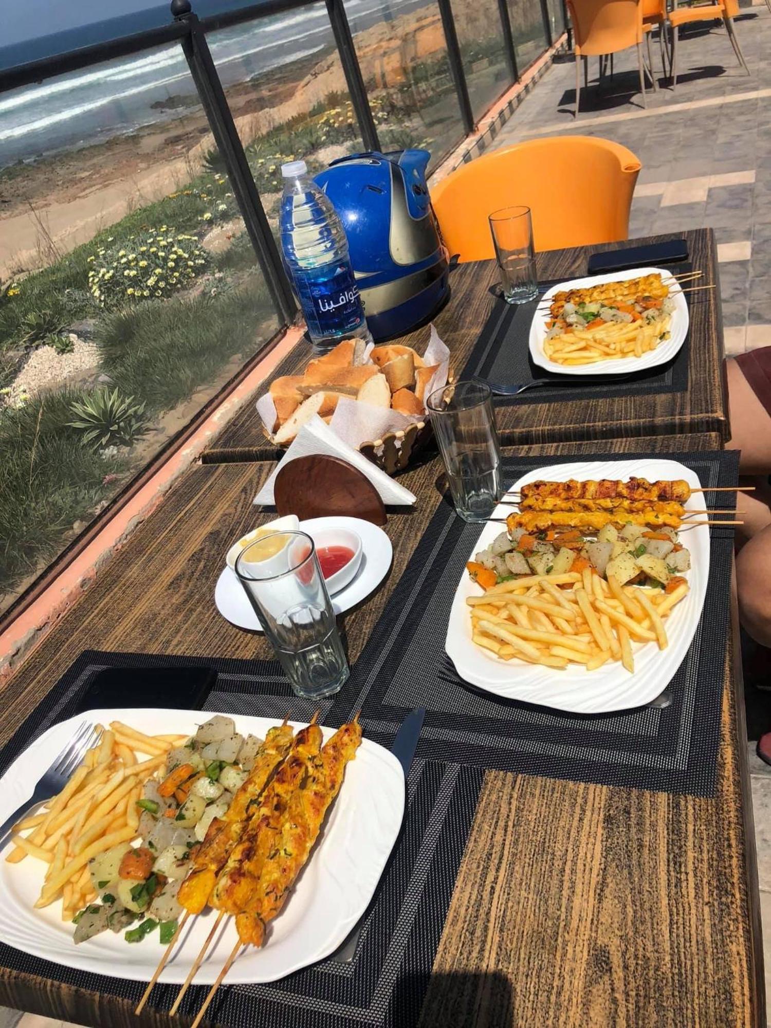 Camping Wassay Beach Sidi Ouassay Exteriör bild